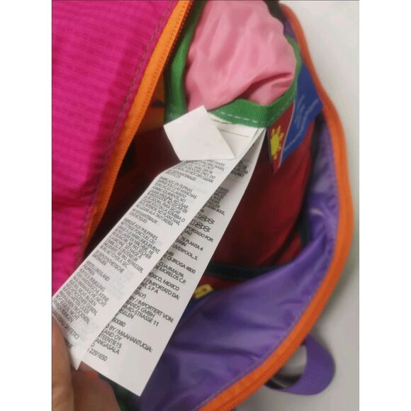 Cotopaxi Multicolor Crossbody Bag- Outdoor Hiking Pack - Picture 9 of 10